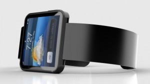 Konzept einer iWatch Uhr