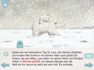 Eisbär Lars und sein Vater sind jetzt im App Store