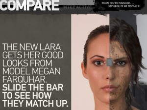 Lara Croft im Vergleich