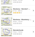 Bikemap für das iPhone
