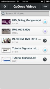 GoDocs Videos