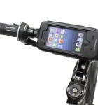 BioLogic Bike Mount Plus for iPhone 5, on bike landscape