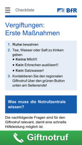 Vergiftungsunfälle bei Kindern