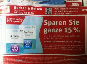Rewe iTunes
