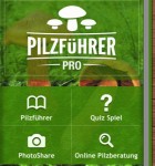 Pilzführer PRO Menü