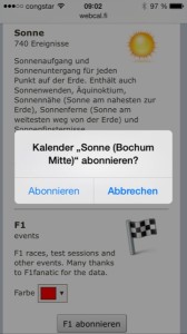 iCal Kalender-Abo