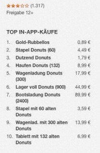 App Store Donuts