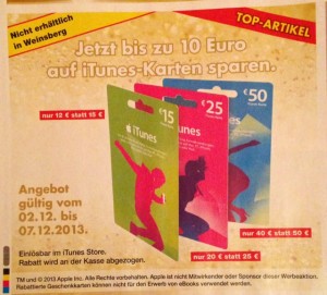 iTunes Kaufland