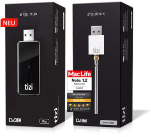Tizi für Mac DVB-C und DVB-T