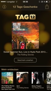 12 Tage Geschenke The Rolling Stones