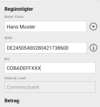 Banking 4i IBAN Hilfe