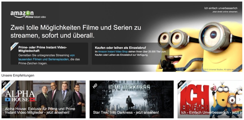 Amazon Prime Instant Video