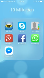 WhatsApp Facebook Folder