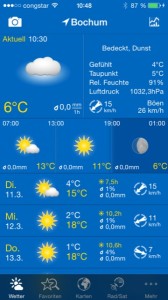 WeatherPro iPhone