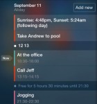 Calendars 5 WIdget