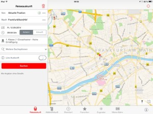DB Navigator iPad