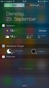 Netatmo Widget