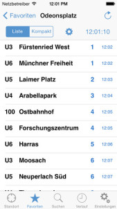 Abfahrtsmonitor