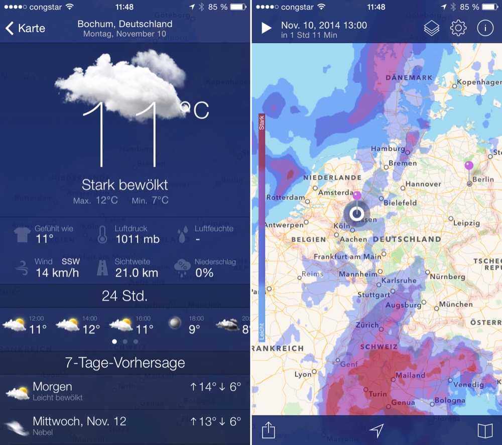 Wetter-Radar Pro