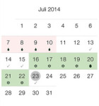 Zykluskalender NetMoms 4