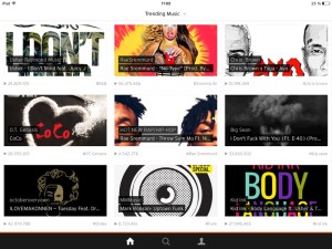 SoundCloud iPad