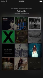 Spotify Touch Preview