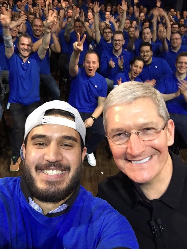 Apple store tim cook berlin