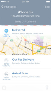 Delivered