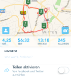 Runkeeper iPhone 5s