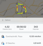 Runtastic iPhone 5s