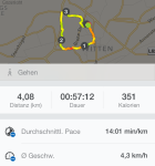 Runtastic iPhone 6