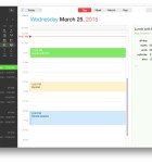 Fantastical 2 Tages Ansicht