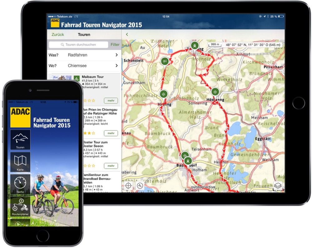 ADAC Fahrrad Touren Navigator 2015