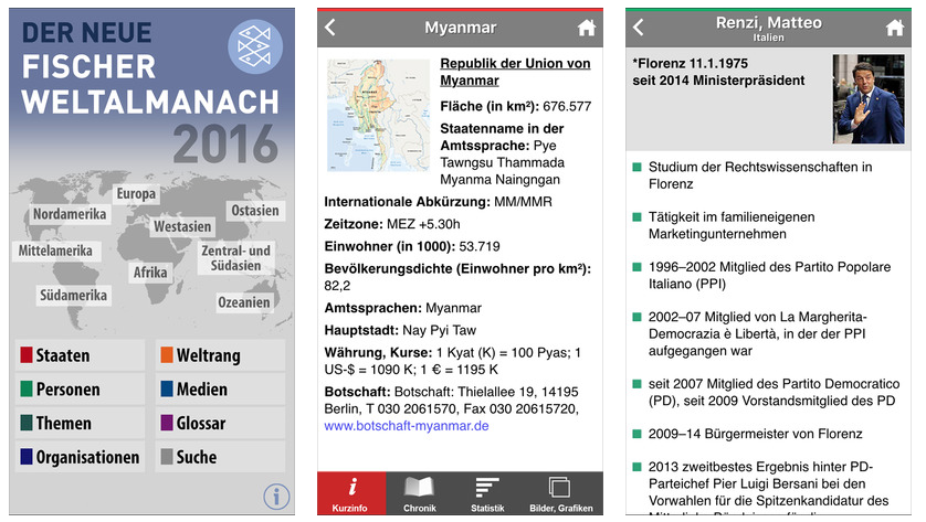 Der neue Fischer Weltalmanach 2016