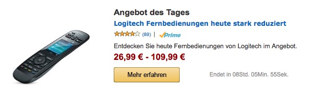 Logitech Harmony Angebot