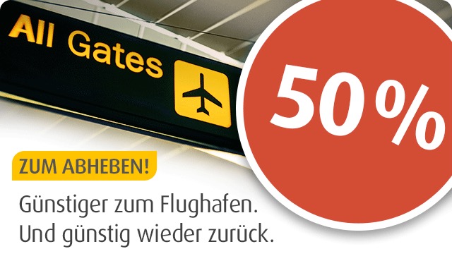 MyTaxi Flughafen Aktion
