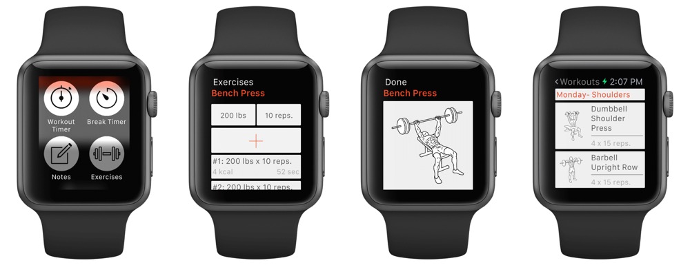 Fitness Point Pro apple watch