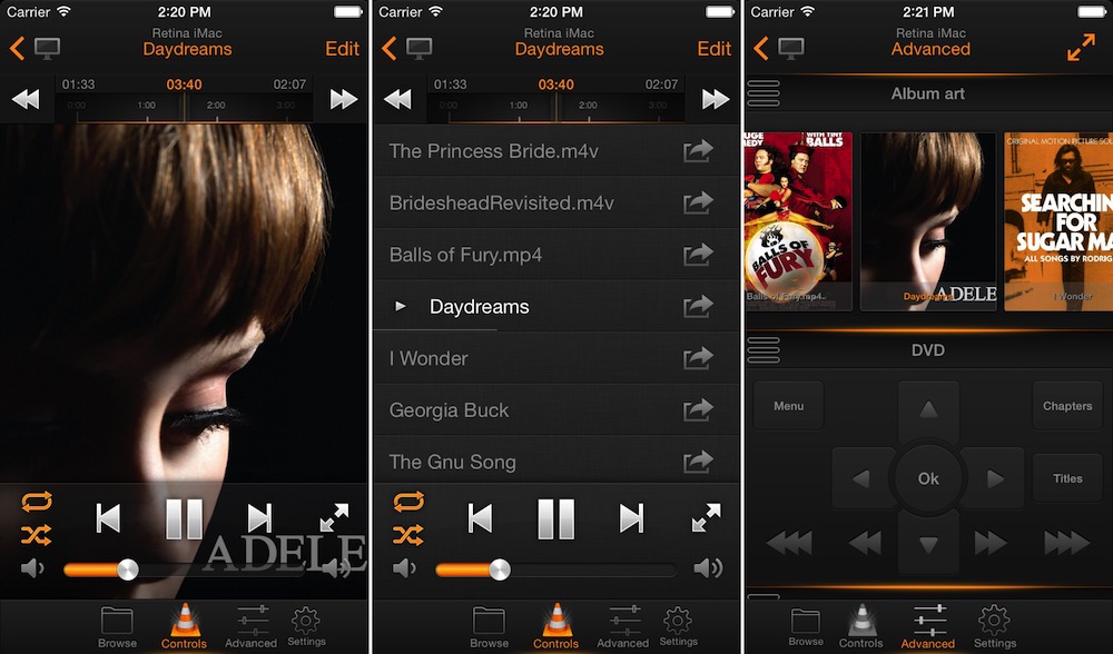 vlc remote