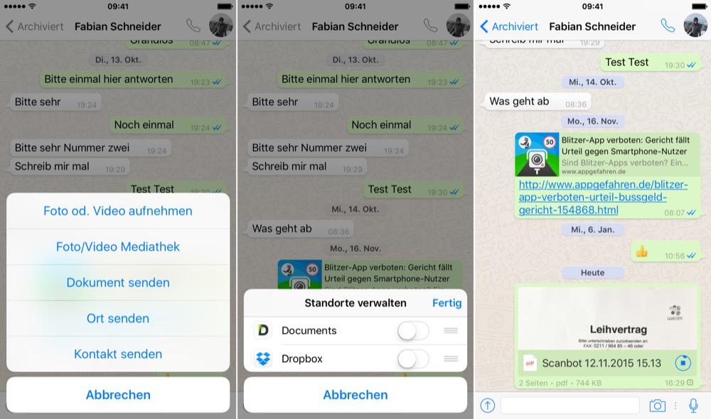 whatsapp pdf versand