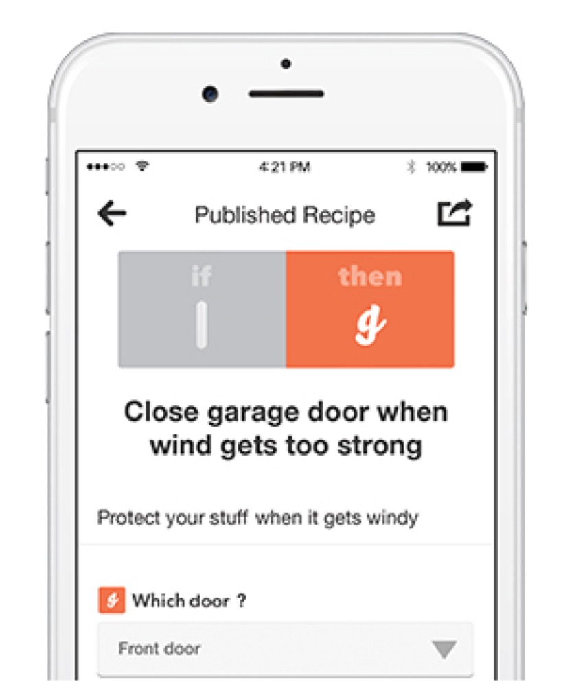 Netatmo Windmesser IFTTT