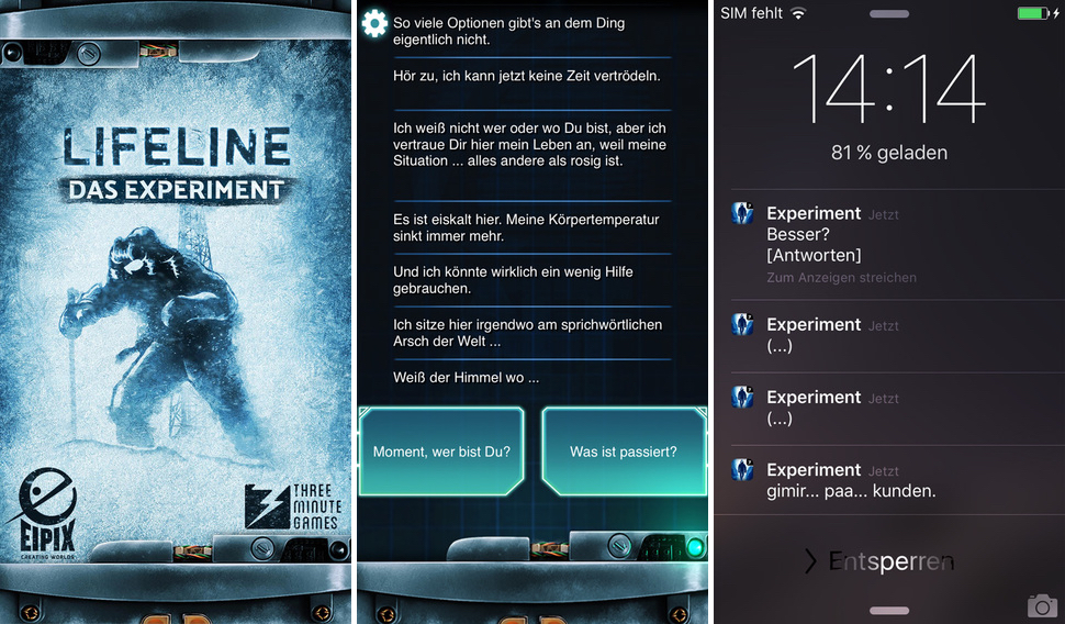 Lifeline Das Experiment