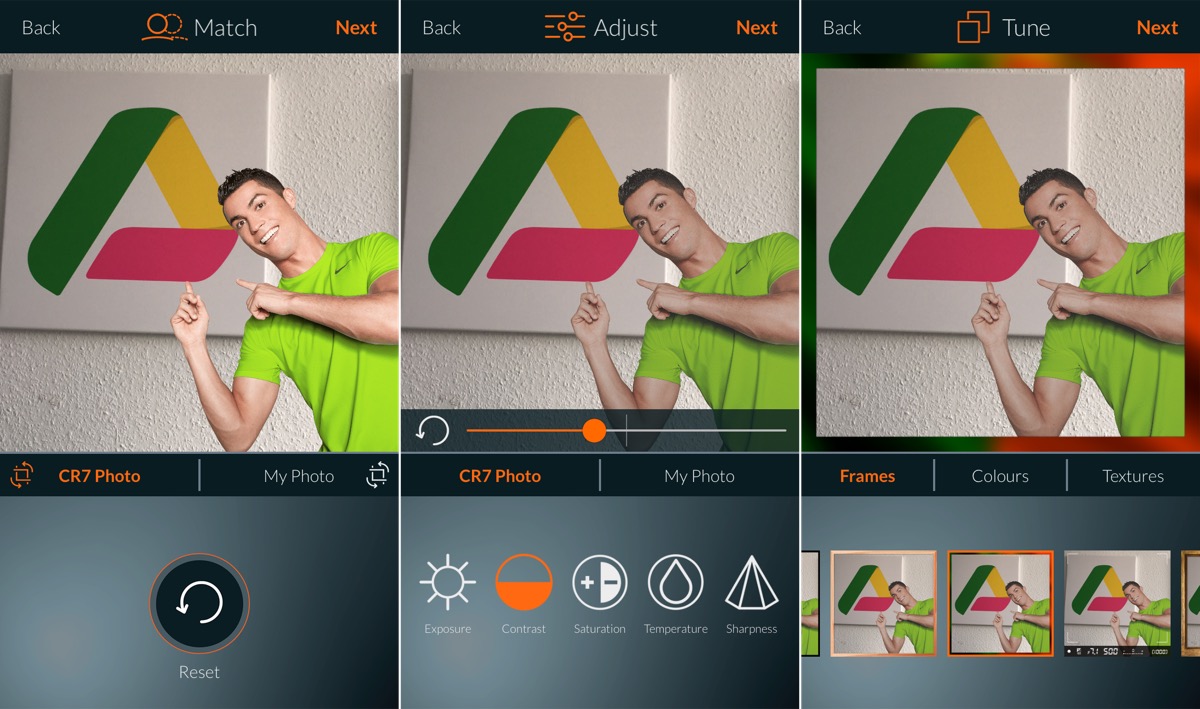 CR7Selfie app