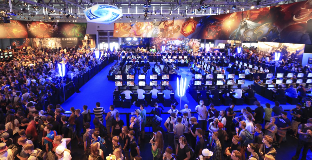 Impressionen von der gamescom 2015. Halle 7