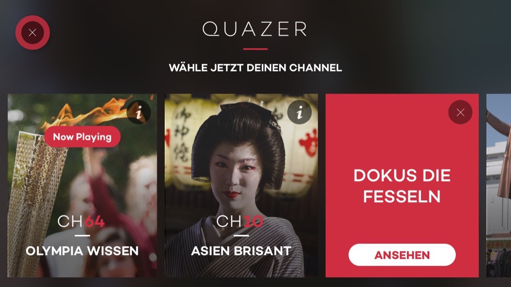 Quazer iPhone