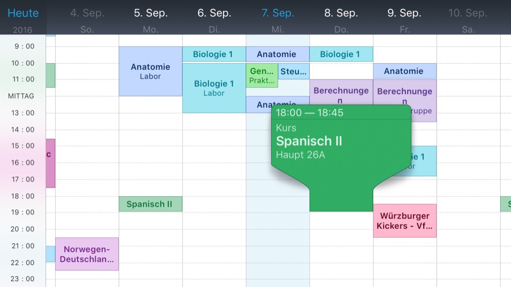 iStudiez Pro cal