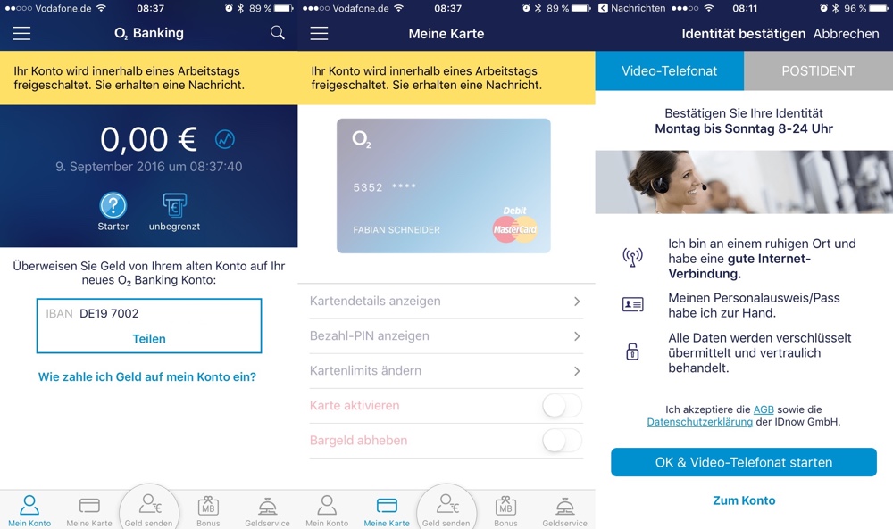 o2 Banking