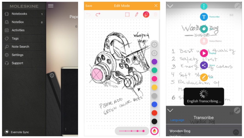 Moleskine Smart Writing Set 4