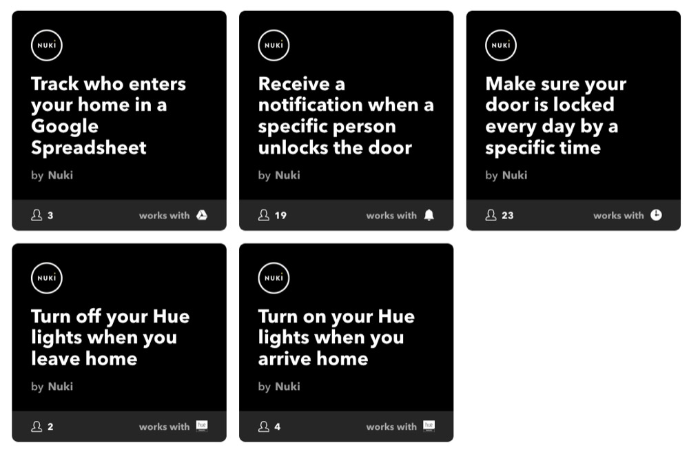 nuki ifttt
