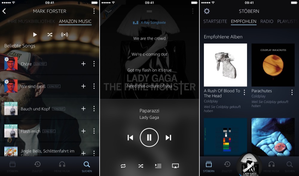 prime music songtext