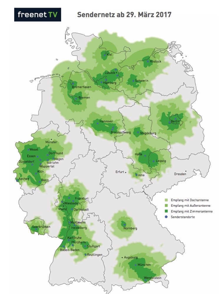 DVB T 2 Empfang